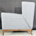 Šiuolaikinio dizaino „Cole“ poilsio kėdė